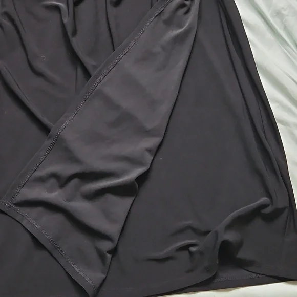 Lauren Ralph Lauren Fitted Black Dress, Size 10 - Picture 7 of 10